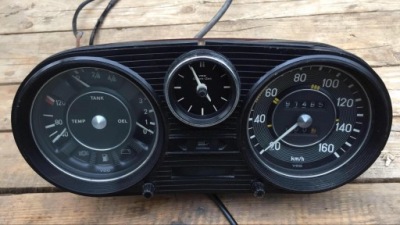 Mercedes-benz w115 1973 лічильник прилади дроти фото №1