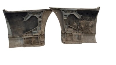 Mercedes w211 lift kombi направляющая бампера задняя левый правый фото №1