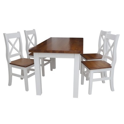 komplet stół i 4 krzesła