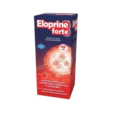 Eloprine Forte syrop 0,5g/5ml przeciwwirusowy zwiększający odporność 150 ml