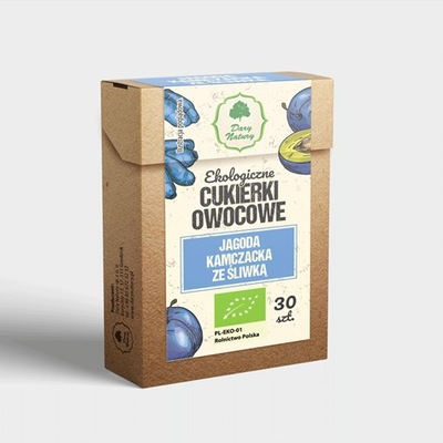 Cukierki owocowe Jagoda Kamczacka ze Śliwką 30g