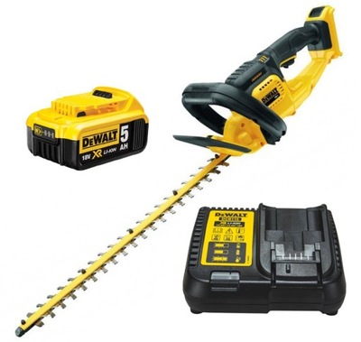 Nożyce akumulator 18V żywopłotu DeWALT 55 DCM563P1