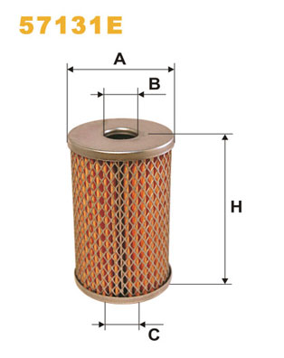 WIX FILTERS 57131E FILTRO HYDRAULICZNY, SISTEMA KIERO  