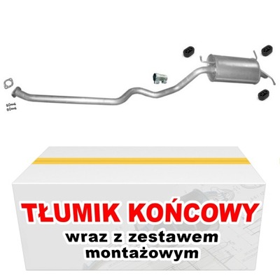 Tłumik końcowy Hyundai Santa Fe 2.7 V6 4x4