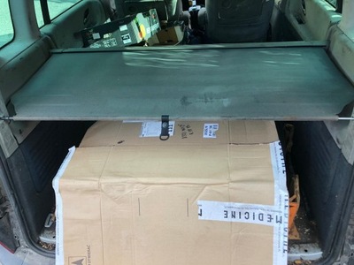 Renault espace 4 iv шторка багажника фото №1