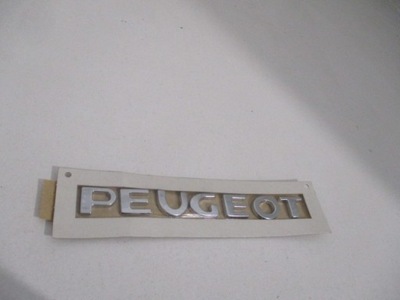 PEUGEOT 407 607 LOGOTIPO INSIGNIA EMBLEMA DE TAPA TRASERA  