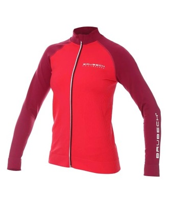 Brubeck Bluza damska ATHLETIC malinowy/amarantowy XL