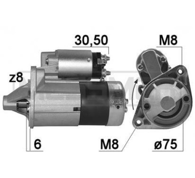 Era messmer стартер ,suzuki фото №1