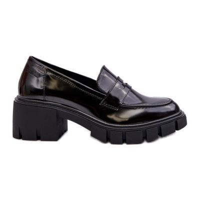 Czarne Buty Damskie Mokasyny Big Star r.37