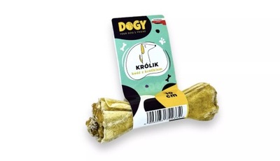 DOGY - Kość z królikiem i bananem 10cm 1szt