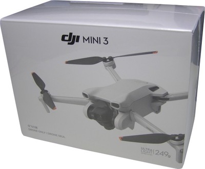 DRON DJI MINI 3 BEZ KONTROLERA 4000M 4K 12Mpix 38min