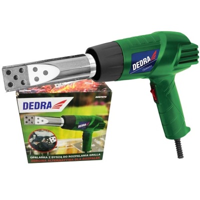 DEDRA OPALARKA 1000W/2000W 550C DYSZA DO GRILLA