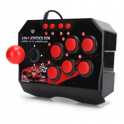 ARCADE STICK WIRED KONTROLER JOYSTICK DO GIER PC SWITCH PS3
