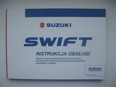 SUZUKI SWIFT 3 2005-2010 POLSKA MANUAL MANTENIMIENTO SUZUKI SWIFT 2005-2010  