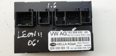 Модуль комфорта volkswagen оригинальный номер 1k0959433ak фото №1
