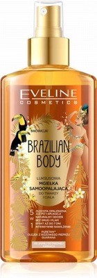 EVELINE BRAZYLIAN BODY MGIEŁKA SAMOOPALAJĄCA 150ML