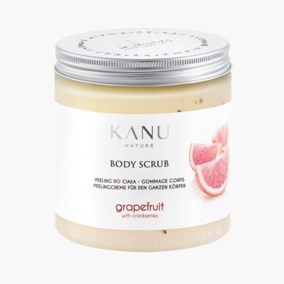 Peeling do ciała grejpfrut z żurawiną Kanu, 350 g