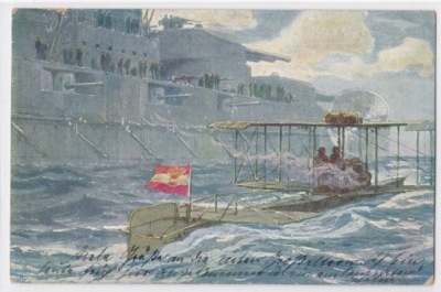 HINDENBURG - ZABRZE ... AUSTRO - WĘGIERSKI WODNOPŁATOWIEC