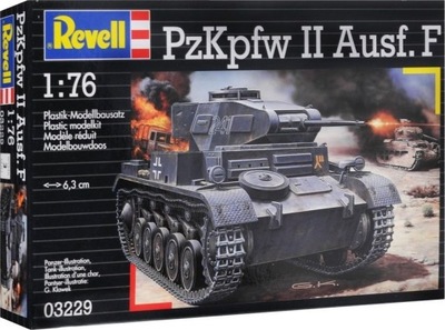 Model do sklejania Revell Czołg PzKpfw II Ausf. F
