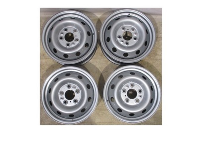 4 LLANTAS ACERO NUEVO FIAT DUCATO CITROEN JUMPER BOXER 6X16 5/130 ET68 7011  