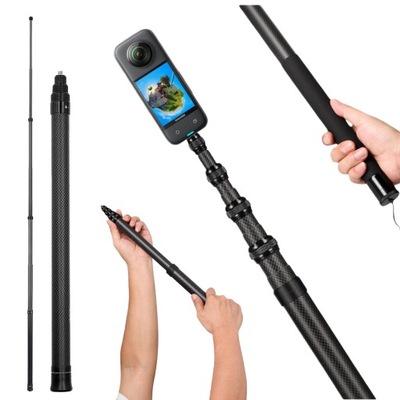 KIJEK SELFIE STICK WYSIĘGNIK 3M Invisible DO KAMERY INSTA SELFIE STICK