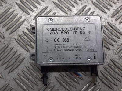 Модуль сигналізація mercedes a klasa w168 1.7 cdi 2038201785 фото №1