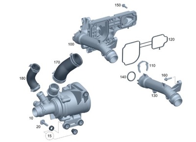 Термостат db w223 3.0 20- фото №1