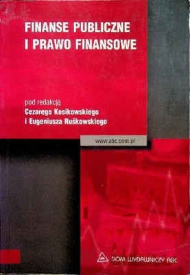 Finanse publiczne i prawo finansowe