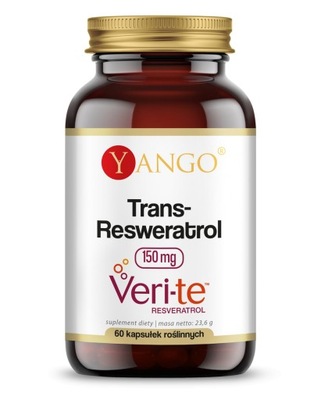 Trans resveratrol 90 kapsułek Yango