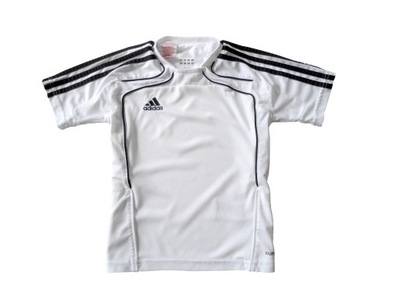 ADIDAS biała koszulka sportowa 128