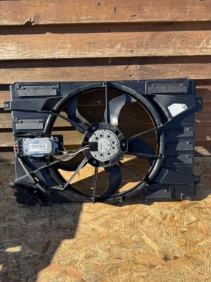 Вентилятор корпус радиатора vw seat skoda 1k0121205af фото №1