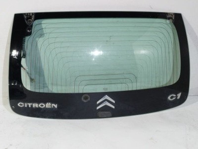 Citroen c1 i стекло задний крышки фото №1