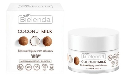 BIELENDA COCONUT MILK NAWILŻAJĄCY KREM KOKOSOWY