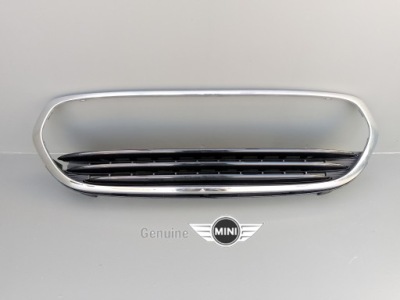 Mini f55 f56 2014- рамка решётки бампера хром 7300589 = фото №1