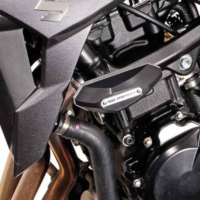 CRASHPADY BASTIDORES SW-MOTECH SUZUKI GSR 750 (11-) BLACK IZQUIERDA DERECHA LADO  