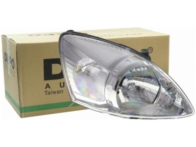 Лампа фара правый hyundai matrix 01-10 i30 i mk1 08-12 фото №1