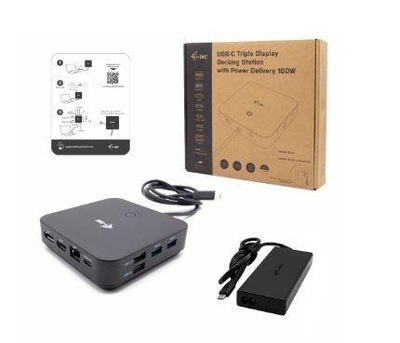 Stacja dokująca USB-C HDMI Dual DP Docking Station Power Delivery 100 W +