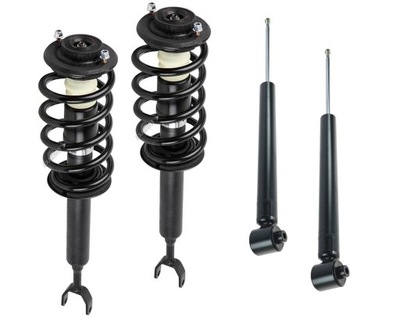 Амортизаторы пружины подушки безопасности p+t audi a6 c5 фото №1