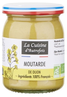 MUSZTARDA DIJON BIO 215 g - LA CUISINE D AUTREFOI