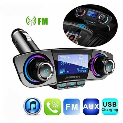 TRANSMISOR FM BLUETOOTH 5.0 USB MULTIGUNCIONAL  