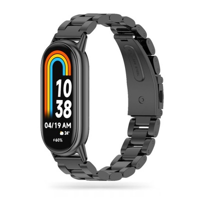 TECH-PROTECT BRANSOLETA PASEK DO XIAOMI MI SMART BAND 8 / NFC STALOWA