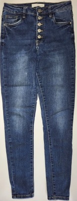 Spodnie jeansowe na guziki r S C526