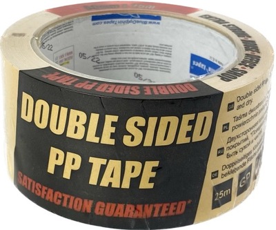 Taśma dwustronna 50mm 25m DPP XL PP TAPE