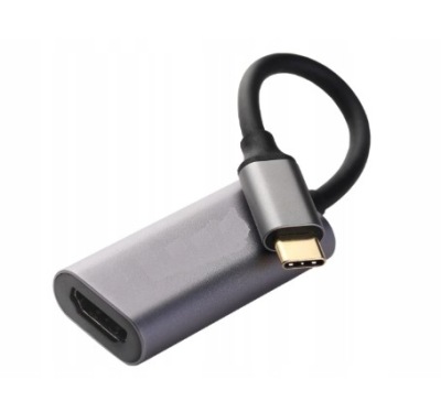 Adapter USB C do gniazda HDMI szary