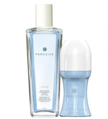 Avon Perceive Zestaw [Spray + Antyperspirant]