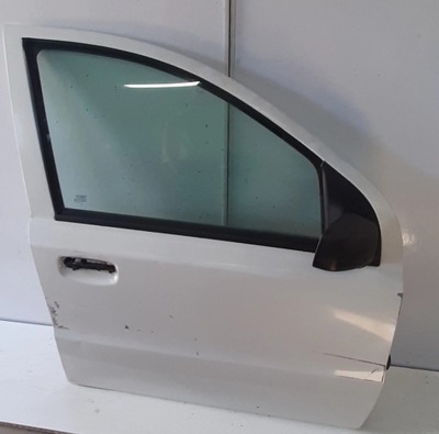 Дверь правый перед fiat panda ii белый фото №1