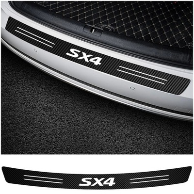 Наклейка плівка захисна подряпини бампер suzuki sx4 фото №1