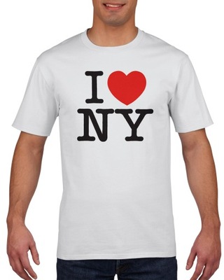 Koszulka męska I LOVE NY XL