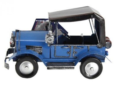 METALOWY MODEL RETRO SAMOCHODU KOLEKCJONERSKIEGO