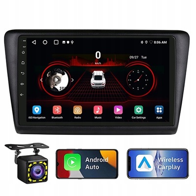 SKODA RAPID 2013-2019 RADIO ANDROID GPS BT 2/32GB  